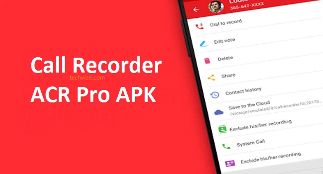 Call Recorder ACR Pro APK