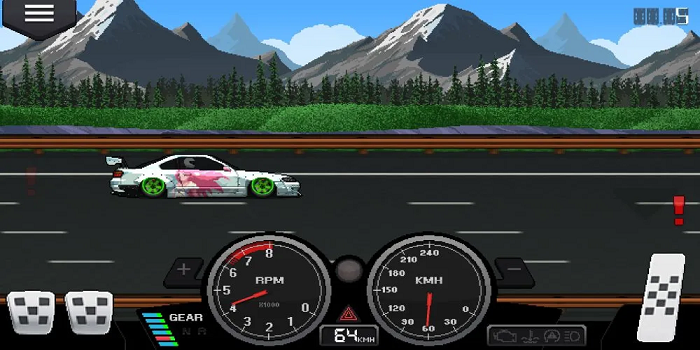 Pixel Car Racer MOD APK